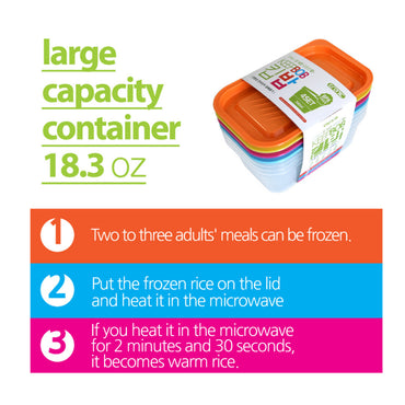 KEEP BOB 540ml – Rectangle 4 Sets