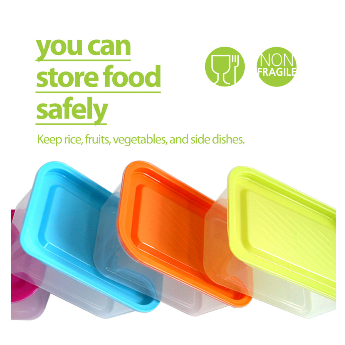 KEEP BOB 540毫升 – 长方形 4 套