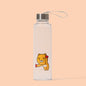 [카카오 프렌즈] 슬림 물병 - 트라이탄 소재, 투명, 라이언, 16.9oz (500ml)