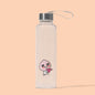 [카카오 프렌즈] 슬림 물병 - 트라이탄 소재, 투명, 어피치, 16.9oz (500ml)