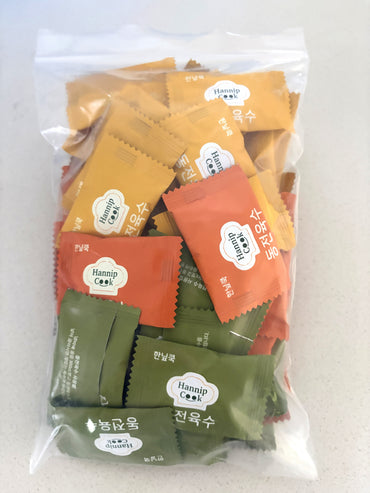 Premium Broth Coins (Mixed 3-Flavor Sampler Pack)