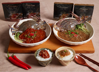 Chef’s Table] Chef Choi In-seon’s Premium Korean Boneless Soy Crab & Spicy Marinated Crab Set (70gX20packs)