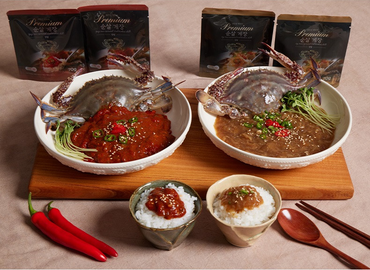 Chef’s Table] Chef Choi In-seon’s Premium Korean Boneless Soy Crab & Spicy Marinated Crab Set (70gX20packs)
