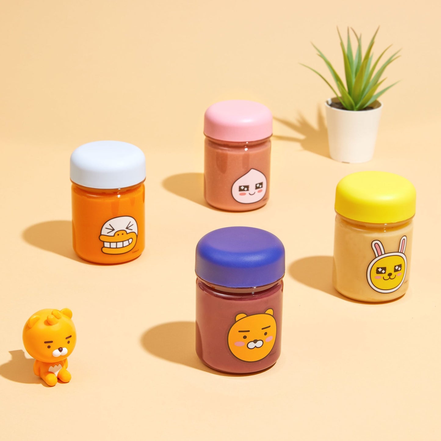 KAKAO - Baby Food Container Small Bottle Set (4P)
