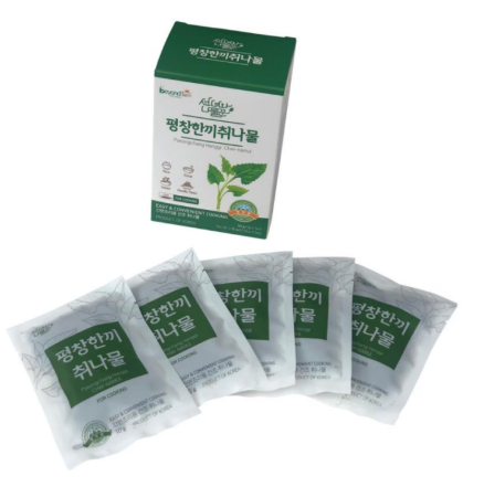 [평창팜] 한끼 취나물 (2인분 x 5팩, 10g x 5팩)