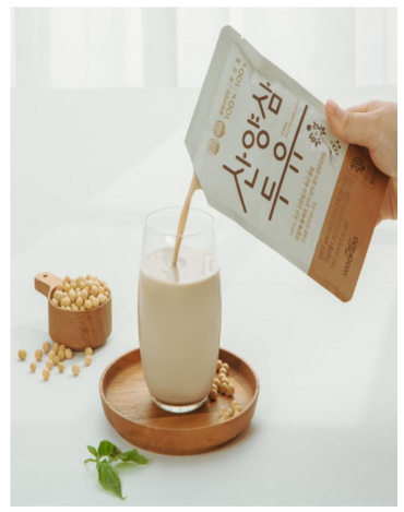 Wild-Cultivated Ginseng Soy Milk (190ml x 15 Packs)