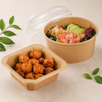 Kraft Paper Food Tray