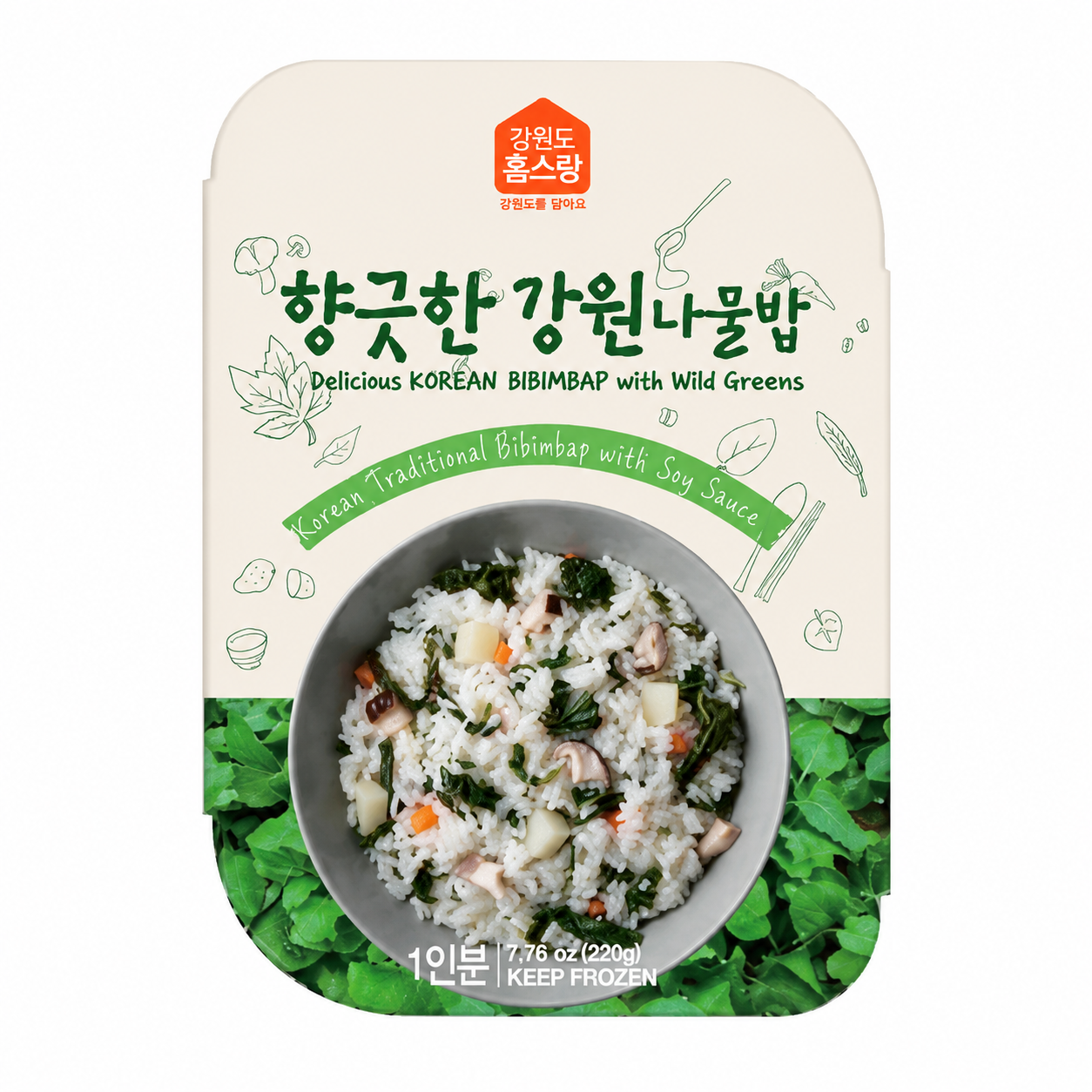 [Homesrang] Gangwon Wild Greens Rice