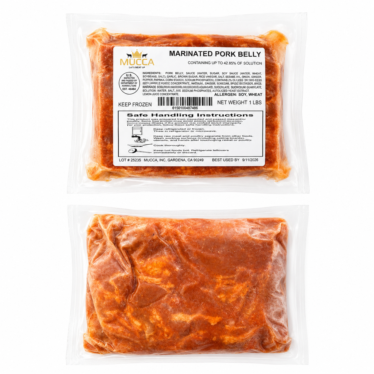 고추장 삼겹살 (1lb)