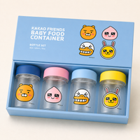 KAKAO - Baby Food Container Small Bottle Set (4P)