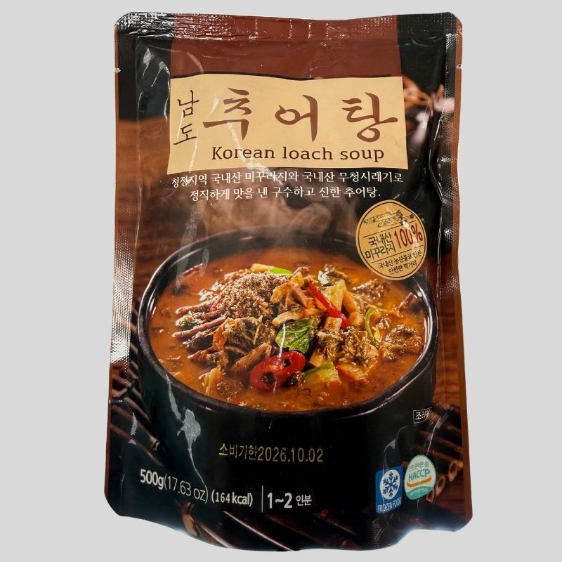 Namdo-Style Chueotang (Korean Loach Soup) (500g)